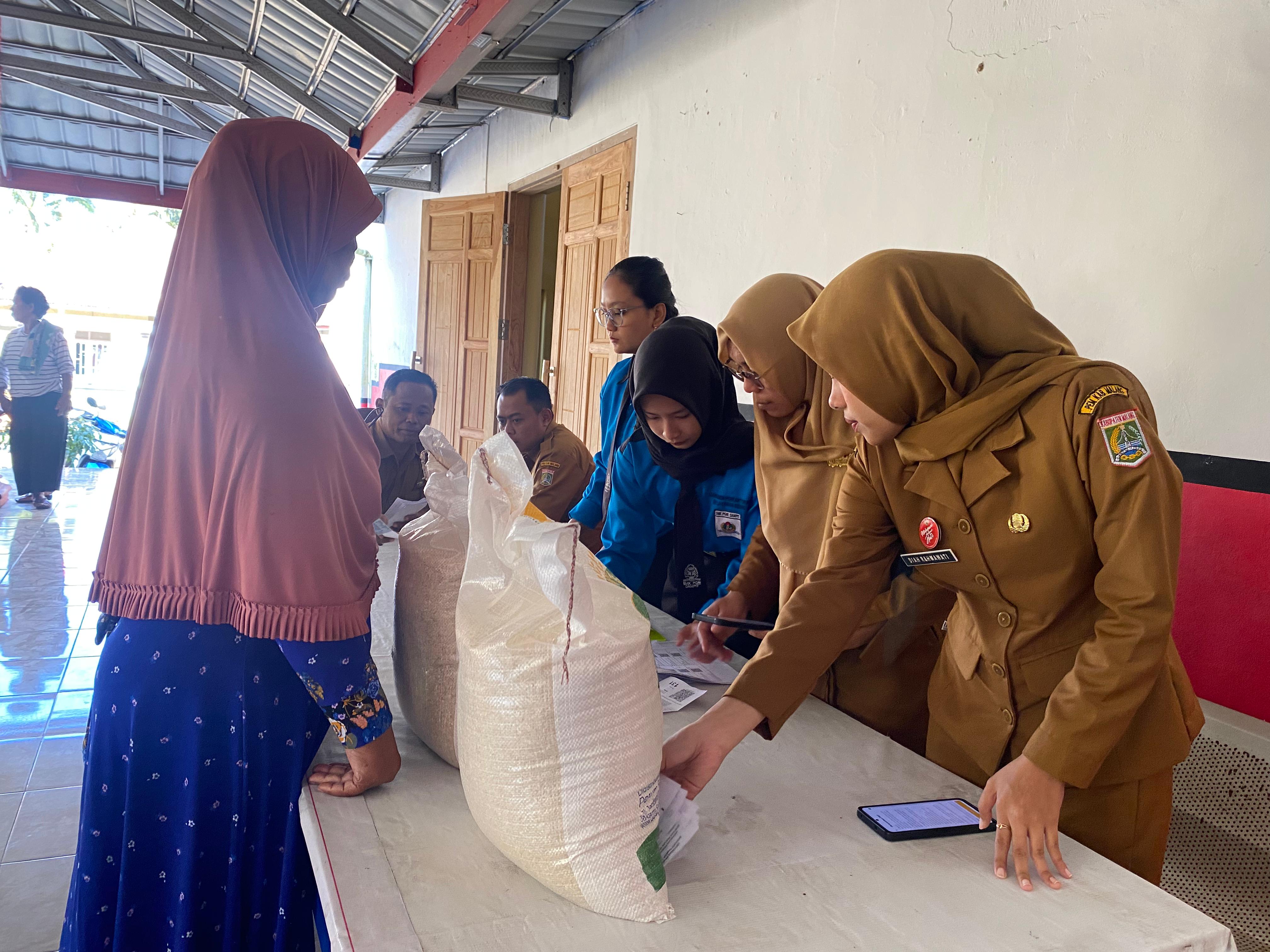 PENERIMA BANTUAN PANGAN BERAS 20 KG PERIODE JUNI - JULI TAHUN 2025